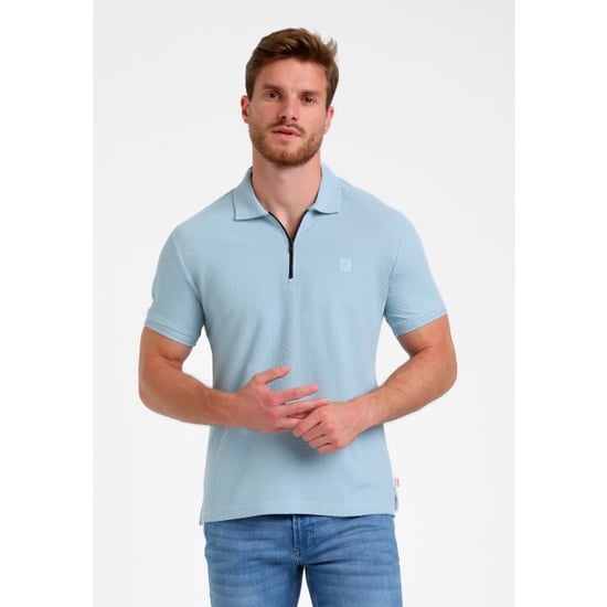 Gabbiano Heren polo 235534 4001 bright blue - Image 3