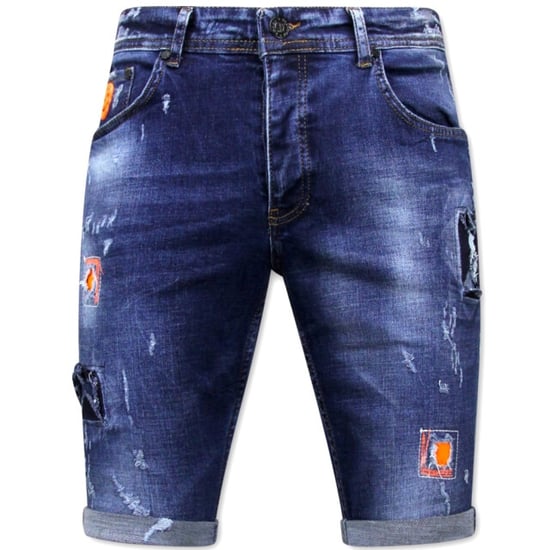 Local Fanatic Korte broek met verfspatten 1016 - Image 1