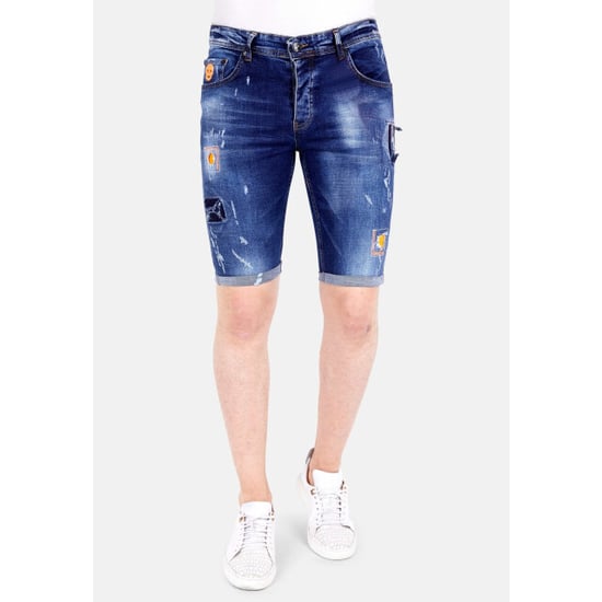 Local Fanatic Korte broek met verfspatten 1016 - Image 2