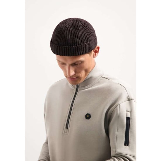 No Excess Sweater half zip brushed clay - Image 4