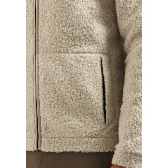 No Excess Sweater full zip teddy sand - Image 2