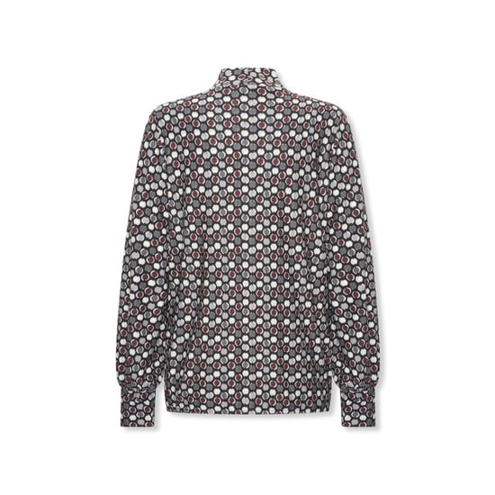 Helena Hart Top 7674dot jozzy print dotty wine - Image 4
