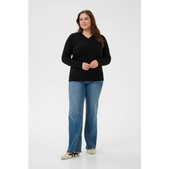 KAFFE Kcniela v-neck pullover - Image 3