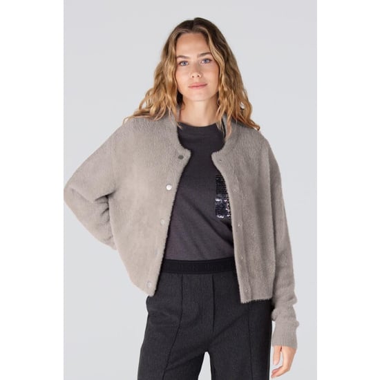 Jansen Amsterdam Cloe vest p205 khaki - Image 1