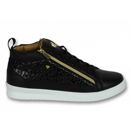 Cash Money Schoenen sneaker croc black gold - Image 3