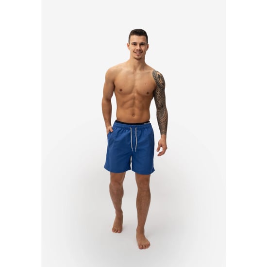 Happy Shorts Heren zwemshort dubbele waistband effen - Image 3