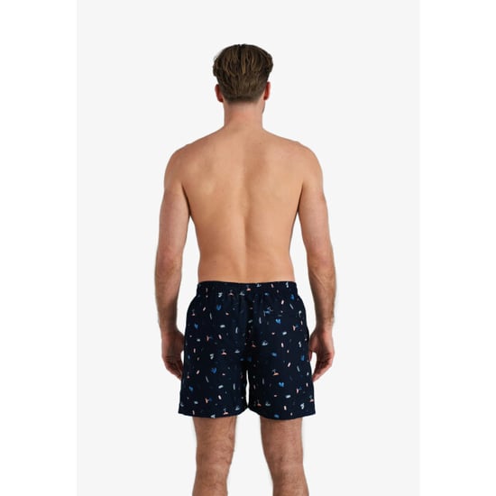 Happy Shorts Heren zwemshort strand donkerblauw print - Image 2