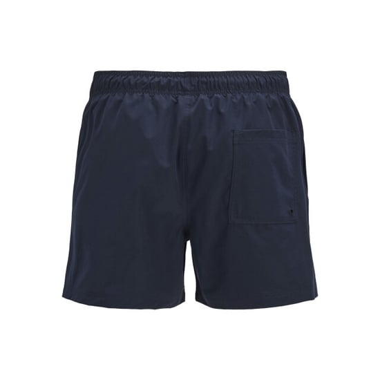 Jack & Jones Heren zwemshort jpstmaui double logo effen donkerblauw - Image 3