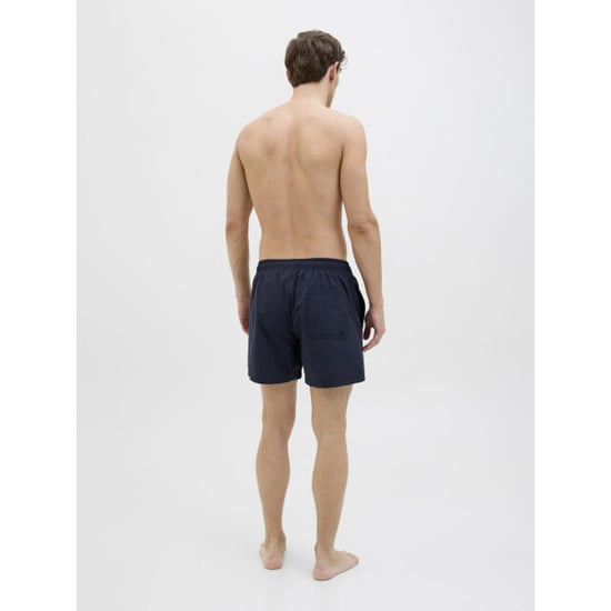 Jack & Jones Heren zwemshort jpstmaui double logo effen donkerblauw - Image 5