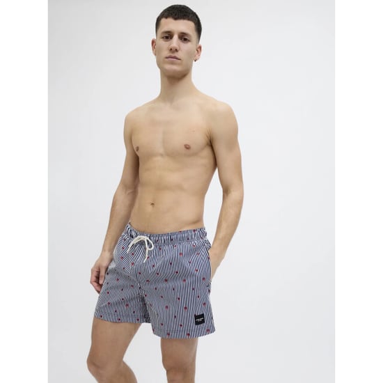 Jack & Jones Heren zwemshort jpstmaui jjswim gestreept kreeft - Image 3