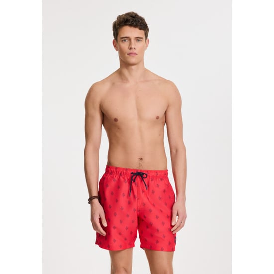 Shiwi Heren zwemshort mike 7" koraalprint - Image 2