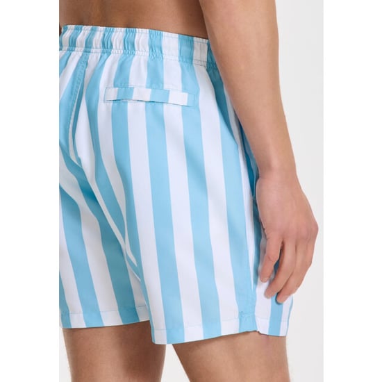 Shiwi Heren zwemshort broad stripe lichtblauw/wit - Image 6