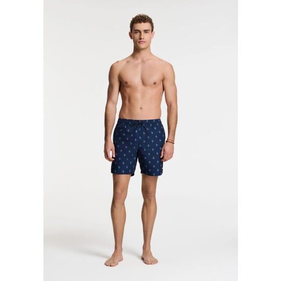 Shiwi Heren zwemshort mike 7" koraalprint donker - Image 2
