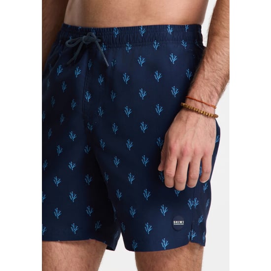 Shiwi Heren zwemshort mike 7" koraalprint donker - Image 3