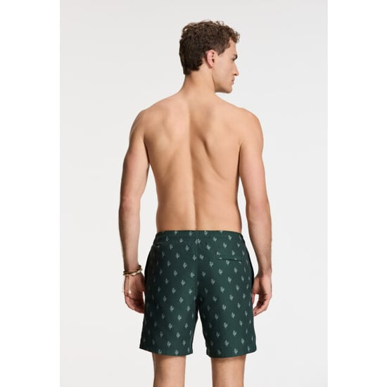 Shiwi Heren zwemshort mike 7" koraalprint donker - Image 3