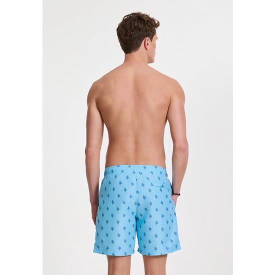 Shiwi Heren zwemshort mike 7" koraalprint - Image 4