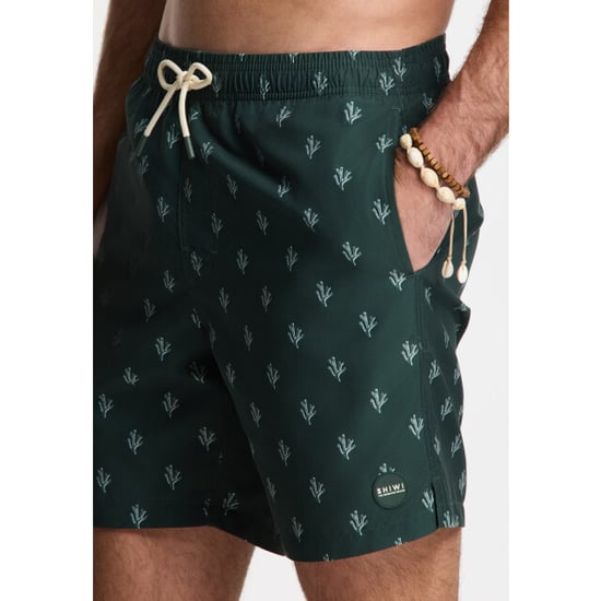Shiwi Heren zwemshort mike 7" koraalprint donker - Image 4