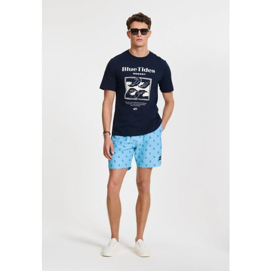 Shiwi Heren zwemshort mike 7" koraalprint - Image 5