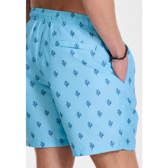 Shiwi Heren zwemshort mike 7" koraalprint - Image 6