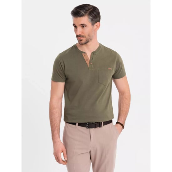 Ombre Italian style poloshirt heren suéde donker italianstyle - Image 5