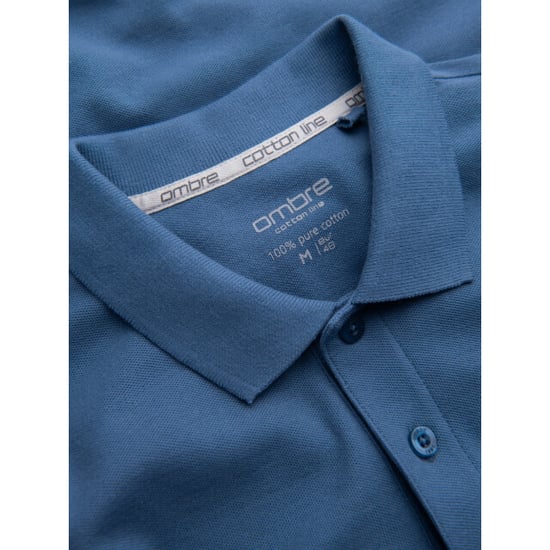 Ombre Poloshirt heren korte mouw - - Image 6