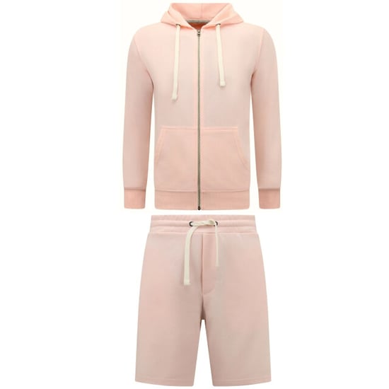 Enos Hoodie met rits jogging shorts - Image 4