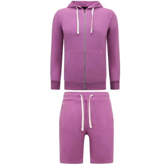 Enos Hoodie met rits nette jogging shorts - Image 3