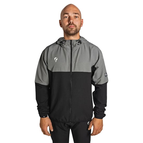 Q1905 Kasius active trainingsjack zwart/grijs/wit - Image 2