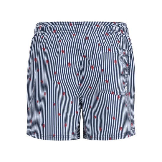 Jack & Jones Jongens zwemshort jpstmaui kreeft blauw/wit gestreept - Image 2