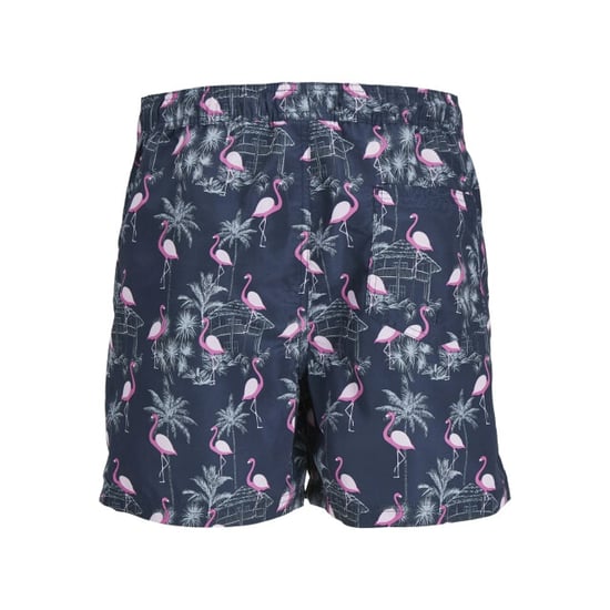 Jack & Jones Zwemshort jongens jpstfiji aop flamingo print donker - Image 2