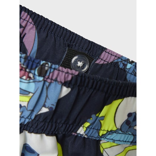 Name It Jongens lange zwemshorts nmmmic stitch donkerblauw - Image 2