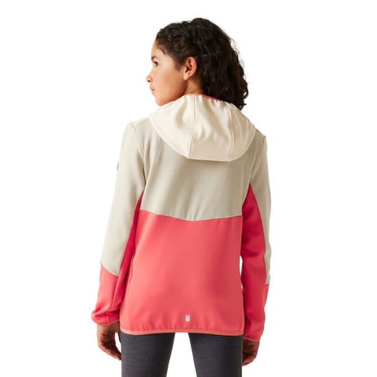 Regatta Kinder/kids dissolver x fleece full zip hoodie - Image 3
