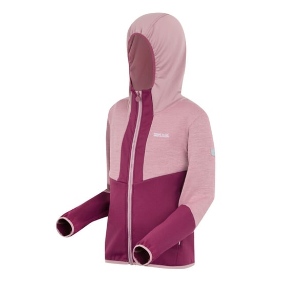 Regatta Kinder/kids dissolver x fleece full zip hoodie - Image 4