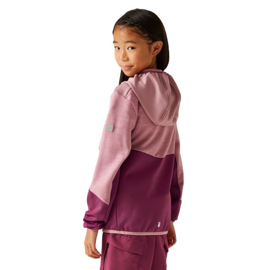 Regatta Kinder/kids dissolver x fleece full zip hoodie - Image 5
