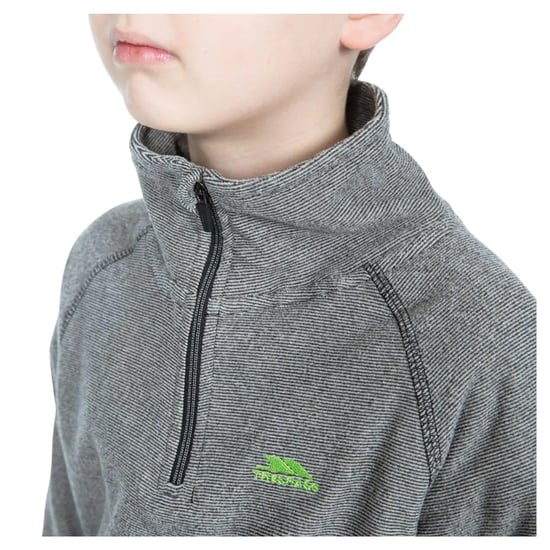 Trespass Childrens/Kids Keynote Fleece (Black) - Image 4