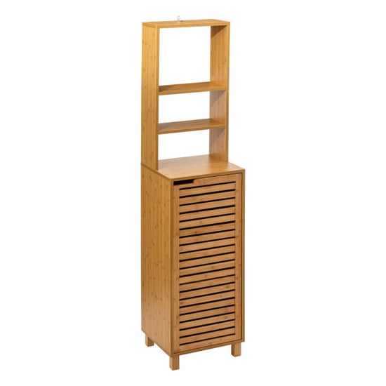 5Five Hoge badkamerkast sicela bamboelook 33x38x168 cm - - Image 1