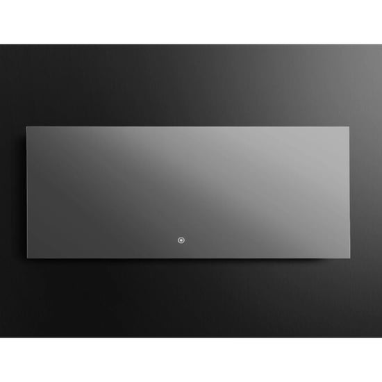 Badplaats Badkamerspiegel limon led 140 x 55 cm led verlichting badkamer - Image 2