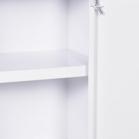 4goodz Medicijnkastje ehbo-kastje met slot rvs 15x40x53 cm - - Image 2