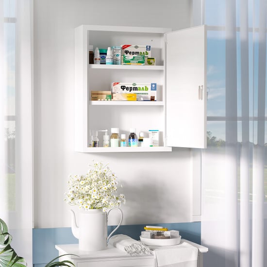 4goodz Medicijnkastje ehbo-kastje met slot rvs 15x40x53 cm - - Image 5