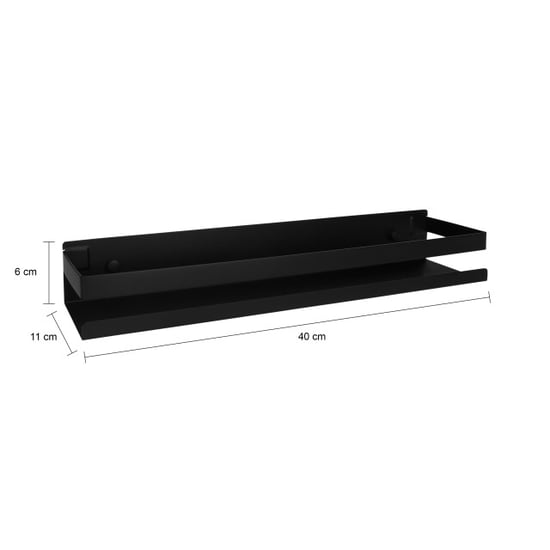 QUVIO Badkamerplank 40 cm metaal - - Image 4
