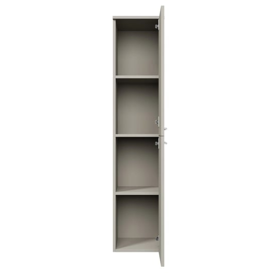 Badplaats Badkamerkast saturnus 35 x 35 x 130 cm beige hangende kolomkast - Image 2