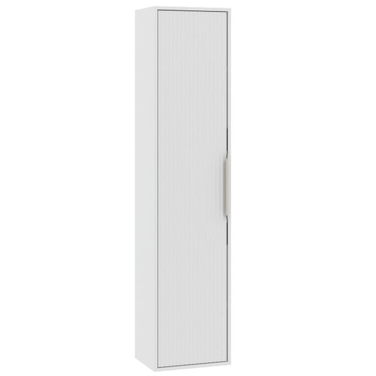 Badplaats Badkamerkast rimini 38 x 33 x 170 cm mat hangende kolomkast - Image 1