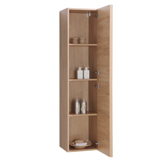 Badplaats Badkamerkast vermont 40 x 40 x 172 cm - hangende kolomkast met - Image 2