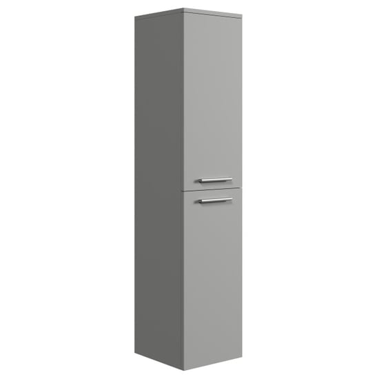 Badplaats Badkamerkast saturnus 35 x 35 x 130 cm mat hangende - Image 1