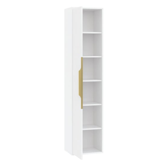 Badplaats Badkamerkast rimini 38 x 33 x 170 cm mat hangende kolomkast - Image 3