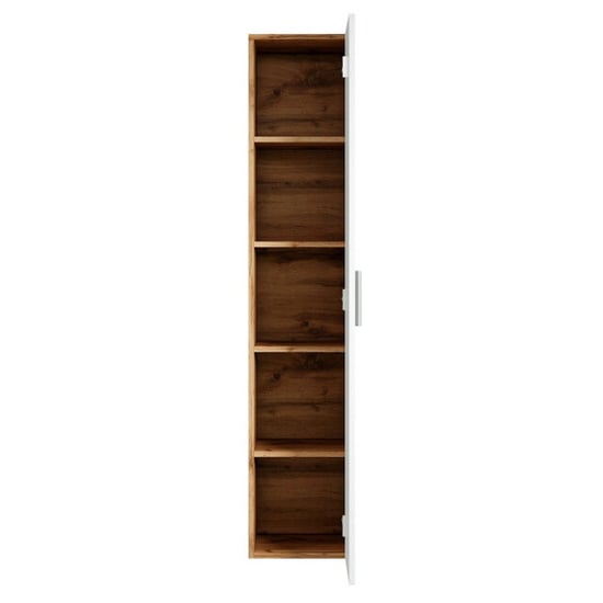 Badplaats Badkamerkast pluto 30 x 30 x 150 cm met wit -hangende - Image 3