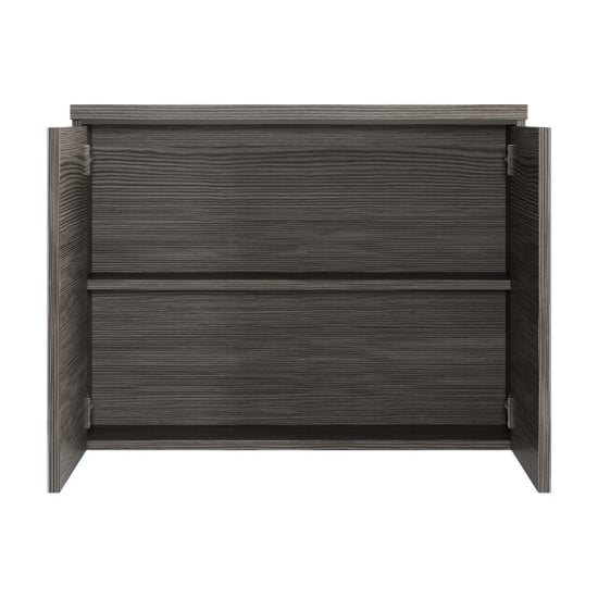 Badplaats Badkamerkast paso 80 x 20 x 60 cm grijs spiegelkast badkamer - Image 3