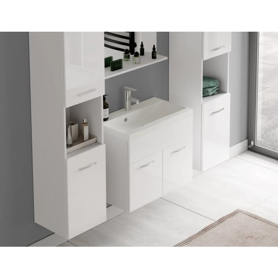 Badplaats Badkamermeubel set montreal xl 60 x 35 cm hoogglans badmeubel - Image 6