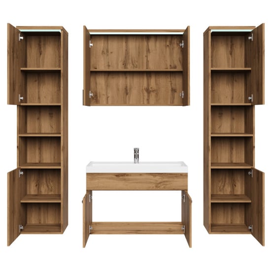 Badplaats Badkamermeubel set paso xl 80 x 40 cm - badmeubel met - Image 5