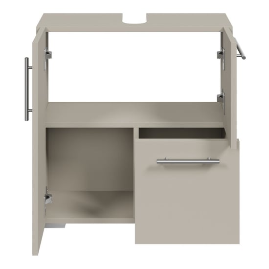 Badplaats Wastafel onderkast mars 60 x 30 x 60 cm beige badkamerkast – - Image 3